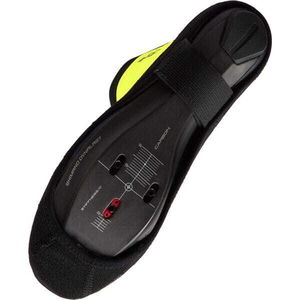 MADISON Clothing Stellar Reflective Open Sole overshoes, black / hi-viz yellow click to zoom image