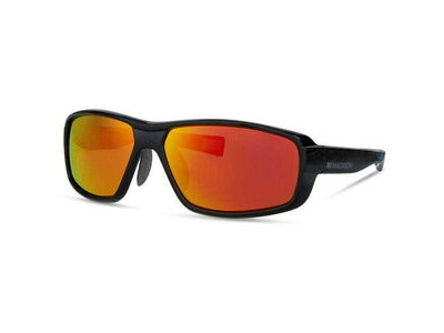 MADISON Clothing Target Glasses - gloss black / fire mirror