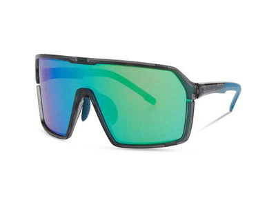 MADISON Clothing Crypto Glasses - crystal gloss smoke / green mirror