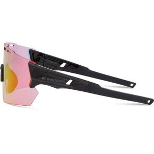 MADISON Clothing Stealth Glasses - 3 pack - gloss black / pink rose mirror / amber & clear lens click to zoom image