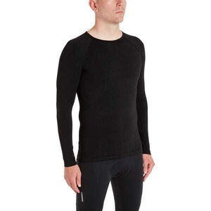 MADISON Clothing Roam isoler mesh long sleeve baselayer, black click to zoom image