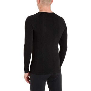 MADISON Clothing Roam isoler mesh long sleeve baselayer, black click to zoom image