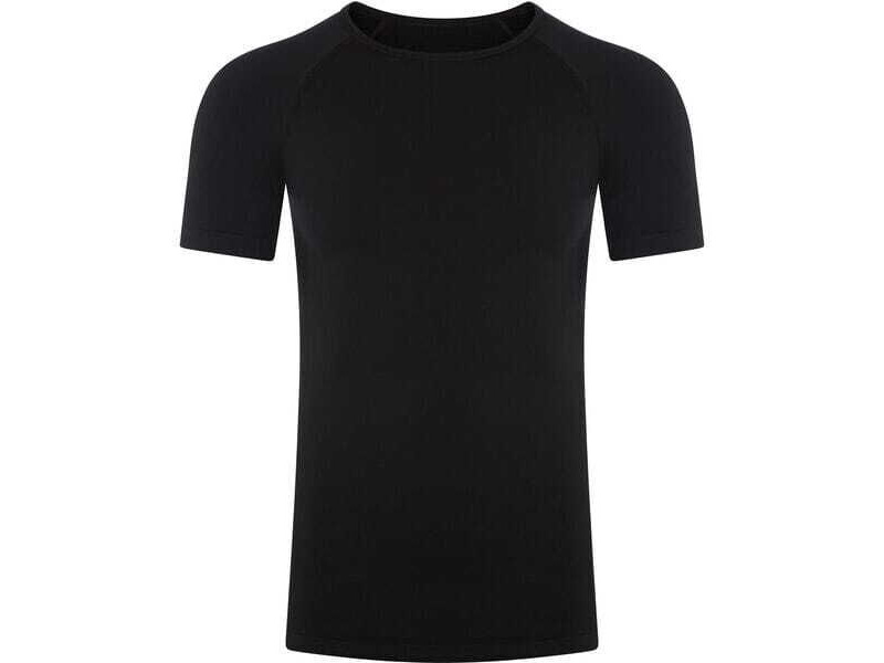 MADISON Clothing Roam isoler mesh short sleeve baselayer, black click to zoom image