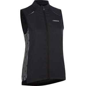 MADISON Clothing Stellar Reflective windproof women's gilet, black click to zoom image