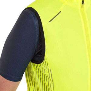 MADISON Clothing Stellar Reflective windproof women's gilet, hi-viz yellow click to zoom image