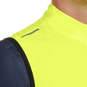 MADISON Clothing Stellar Reflective windproof men's gilet, hi-viz yellow click to zoom image