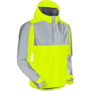 MADISON Clothing Stellar FiftyFifty Reflective mens wproof jkt - hi-viz yw / silv click to zoom image