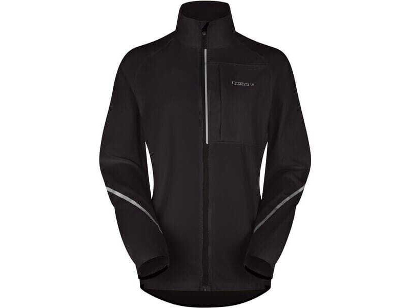 MADISON Clothing Freewheel women's Packable jacket, black click to zoom image