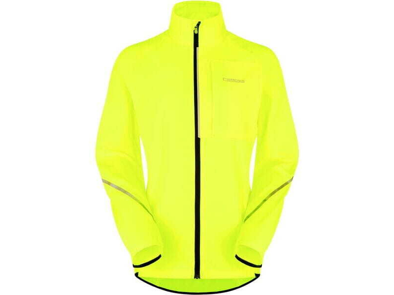 MADISON Clothing Freewheel women's Packable jacket, hi-viz yellow click to zoom image