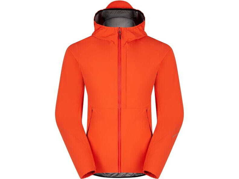 MADISON Clothing Flux 3-Layer Men's Waterproof Trail Jacket, magma red click to zoom image