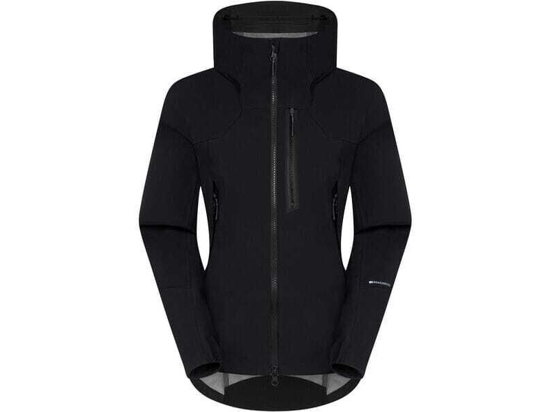 MADISON Clothing DTE 3-Layer Women's Waterproof Jacket, black click to zoom image