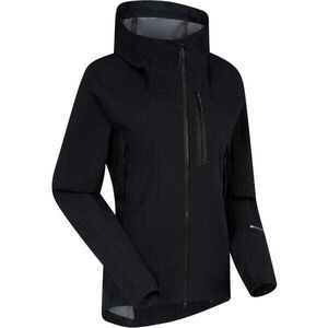 MADISON Clothing DTE 3-Layer Women's Waterproof Jacket, black click to zoom image