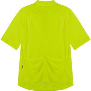 MADISON Clothing Freewheel men's short sleeve jersey - hi-viz yellow click to zoom image