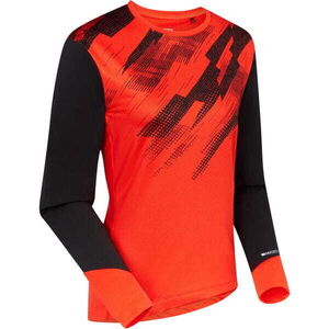 MADISON Clothing Flux Women's Long Sleeve Trail Jersey, magma red / black click to zoom image