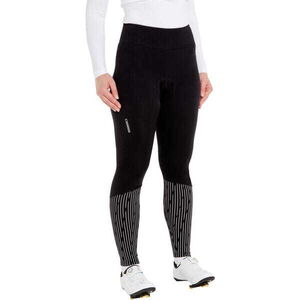 MADISON Clothing Stellar padded women's reflective thermal tights with DWR, black click to zoom image