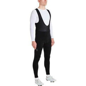 MADISON Clothing Freewheel men's thermal bib tights with pad, black click to zoom image