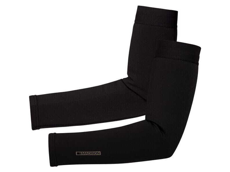 MADISON Clothing DTE Isoler Thermal arm warmers with DWR, black click to zoom image