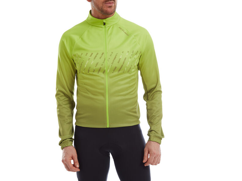 ALTURA Airstream Men's Long Sleeve Jersey Lime click to zoom image
