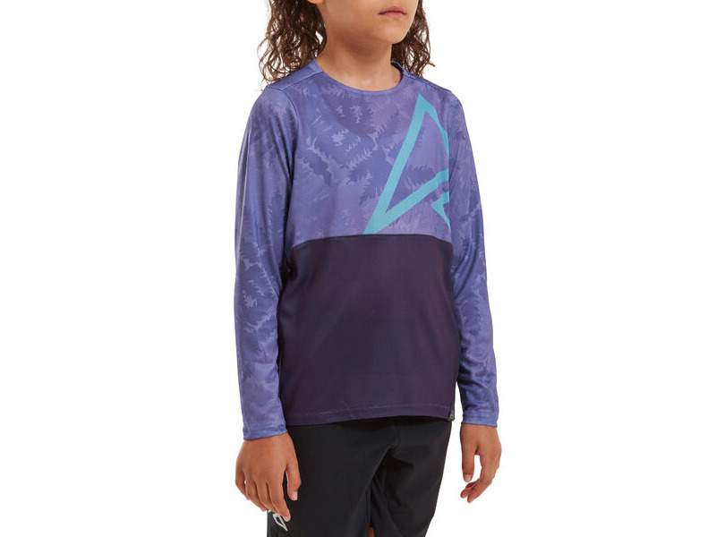 ALTURA Spark Light Weight Kids Long Sleeve Jersey 2023: Purple click to zoom image
