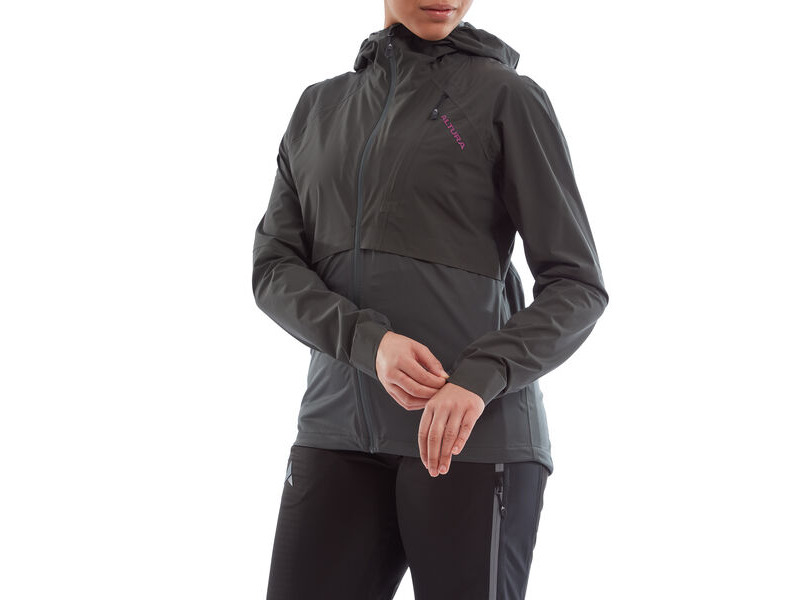 ALTURA Esker Women's Waterproof Packable Jacket Carbon click to zoom image