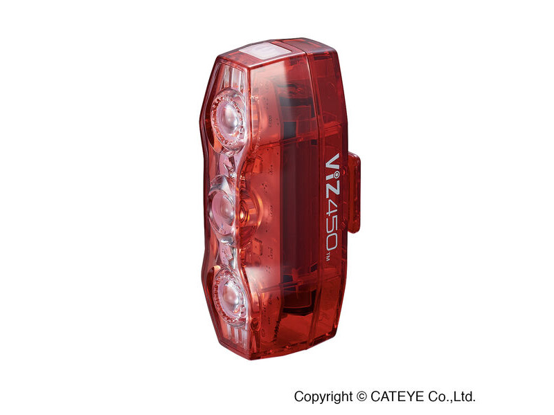 CATEYE Viz 450 Rear Bike Light click to zoom image