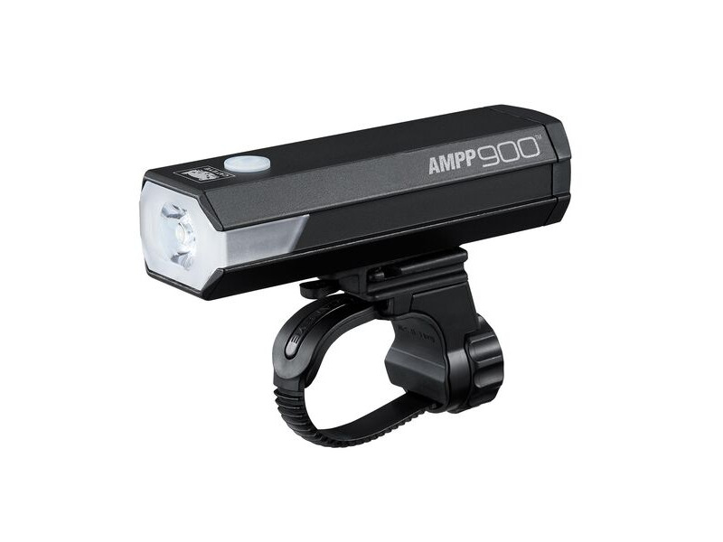 CATEYE Ampp 900 Front Bike Light: Black click to zoom image