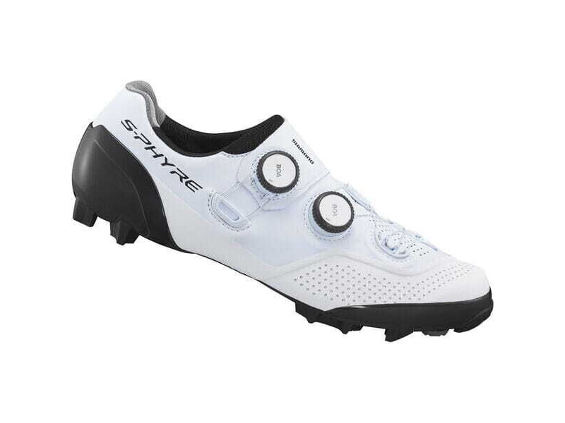 SHIMANO S-PHYRE XC9 (XC902) SPD Shoes, White click to zoom image