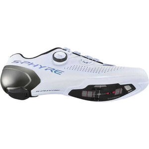 SHIMANO S-PHYRE RC9 (RC902) TRACK SPD-SL Shoes, White click to zoom image