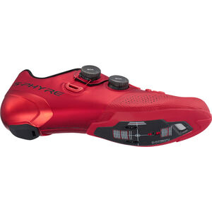 SHIMANO S-PHYRE RC9 (RC902) SPD-SL Shoes, Red click to zoom image