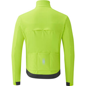 SHIMANO Men's Wind Jacket, Neon Yellow click to zoom image