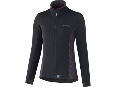 SHIMANO Women's Kaede Wind Jacket, Black