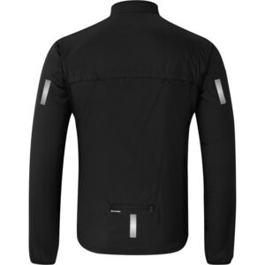 SHIMANO Men's Compact Windbreaker, Black click to zoom image