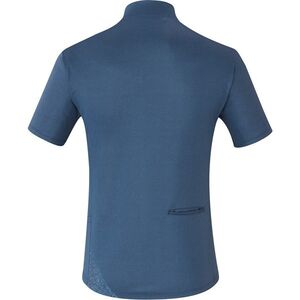 SHIMANO Men's Transit Pavement Jersey, Dark Denim click to zoom image