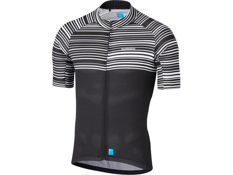 SHIMANO Men's Climbers Jersey, Black click to zoom image