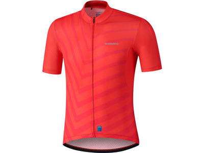 SHIMANO Men's Aerolite Jersey, Red