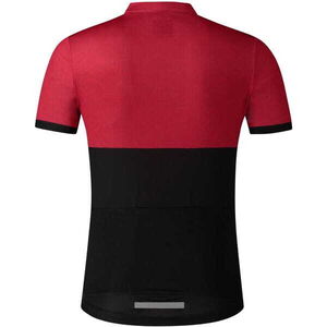 SHIMANO Men's Element Jersey, Red click to zoom image