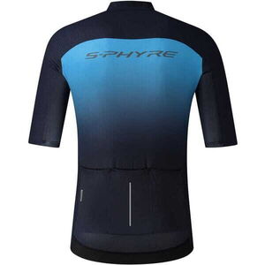 SHIMANO Men's, S-PHYRE FLASH Jersey, Blue click to zoom image