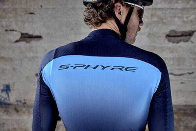 SHIMANO Men's, S-PHYRE FLASH Jersey, Blue click to zoom image