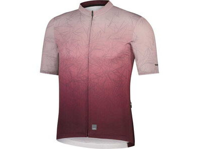 SHIMANO Men's, Breakaway Jersey, Plum