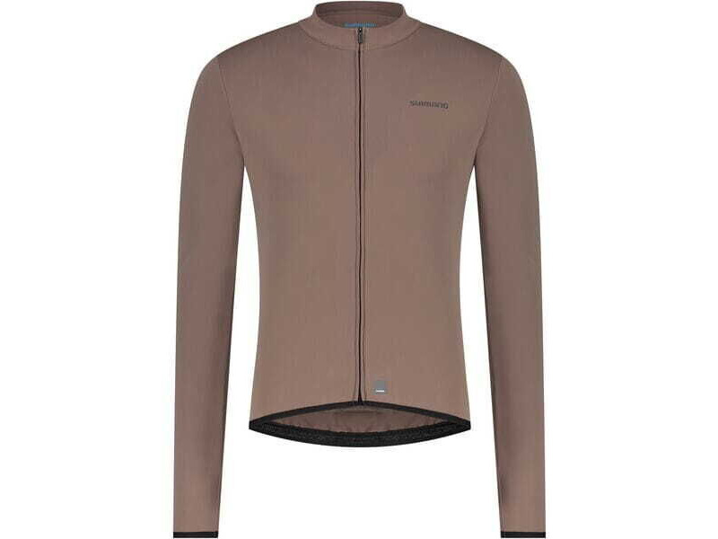 SHIMANO Men's, Vertex Thermal Jersey, Chesnut click to zoom image