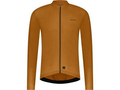 SHIMANO Men's, Element LS Jersey, Bronze