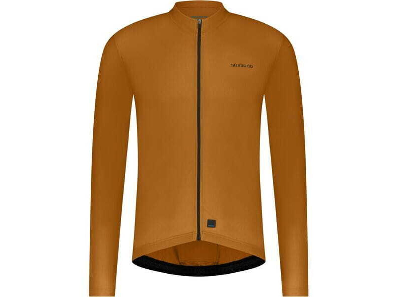 SHIMANO Men's, Element LS Jersey, Bronze click to zoom image