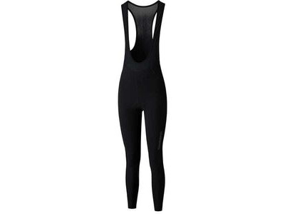 SHIMANO Women's, Kaede Bib Tights, Black