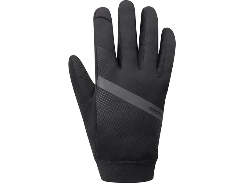 SHIMANO Men's Wind Control Glove, Black click to zoom image