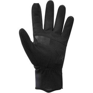 SHIMANO Unisex Windbreak Thermal Gloves, Black click to zoom image