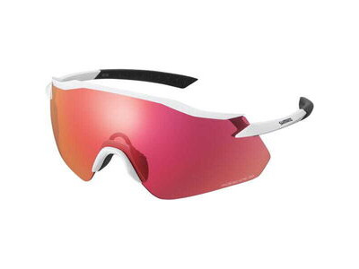 SHIMANO Equinox Glasses, Metalic White, RideScape Road Lens