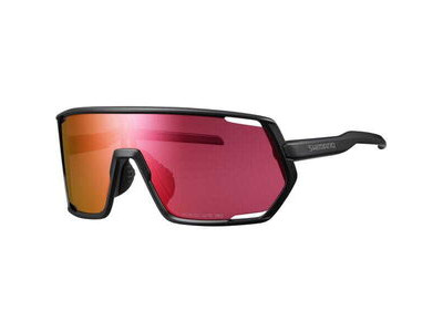 SHIMANO Technium Glasses - Metallic Black - RideScape Off-Road Lens