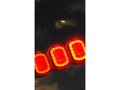 MOON LEPUS LITE (400lm) & ORION (50lm) Black click to zoom image