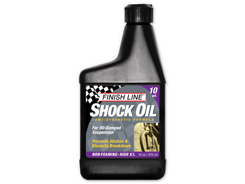 FINISH LINE Shock Oil 10wt 16oz/475ml click to zoom image