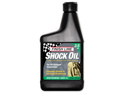 FINISH LINE Shock Oil 2.5wt 16oz/475ml